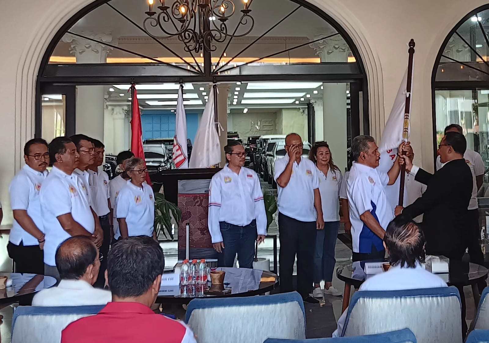 Ketum PP FHI Budi Sulistijono Kukuhkan Pengprov Federasi Hockey Indonesia Bali Periode 2024-2026.