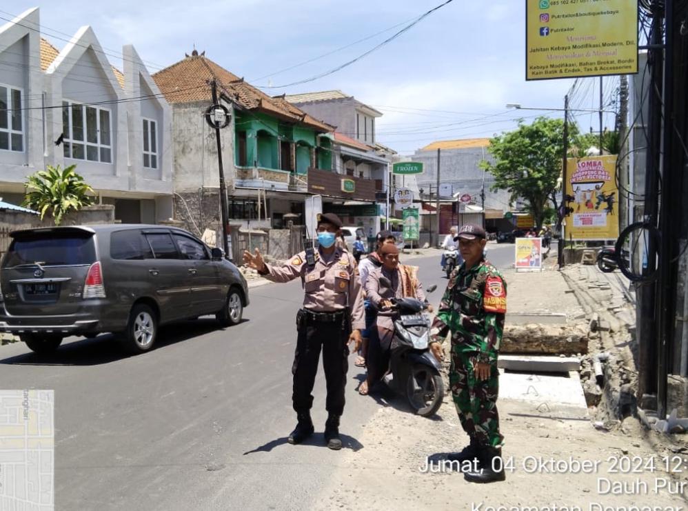 Urai Kemacetan, Dishub Denpasar Siagakan Petugas di Persimpangan Jalan