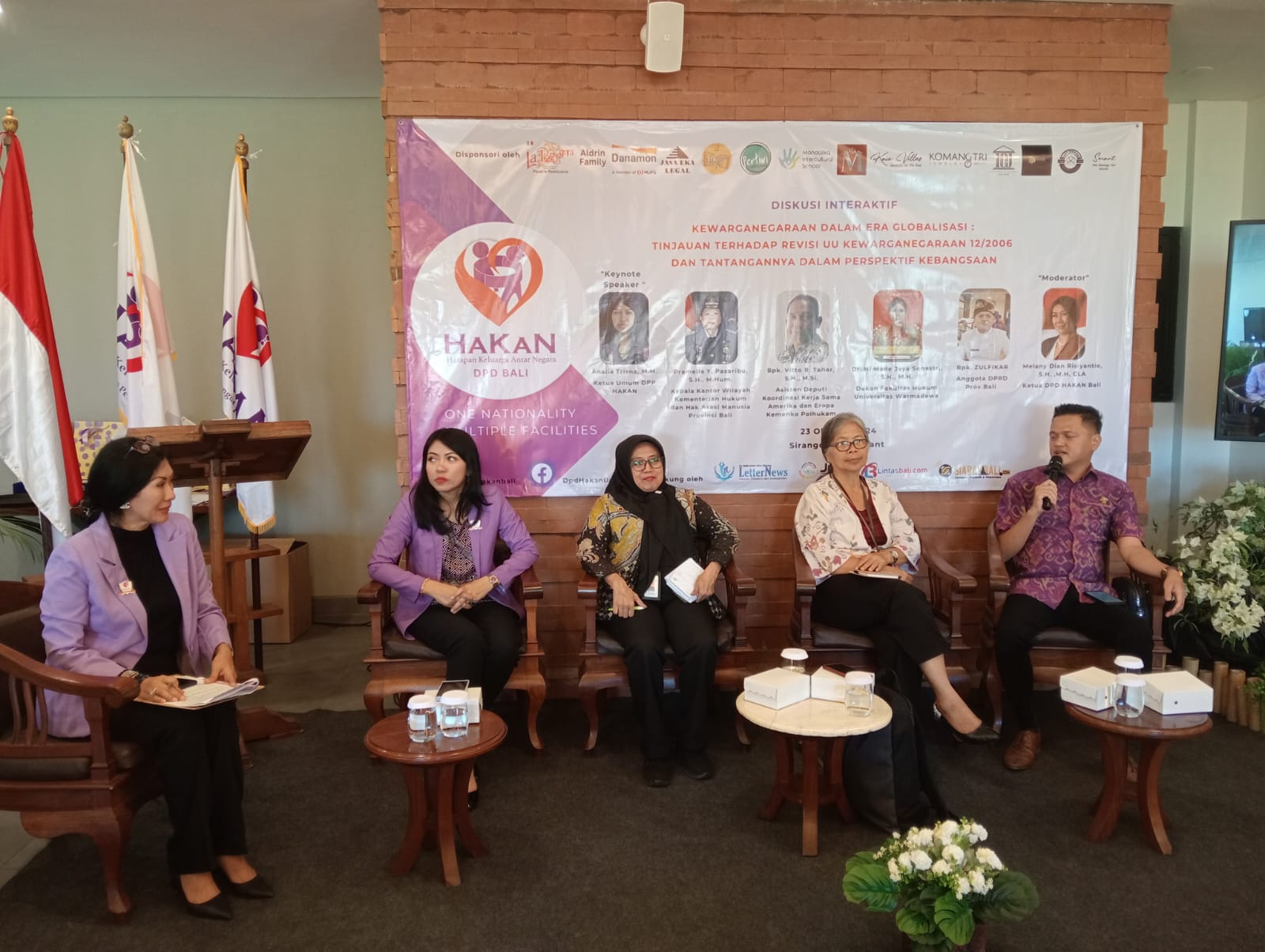 DPD HAKAN Gelar Diskusi Interaktif Kewarganegaraan di Era Globalisasi