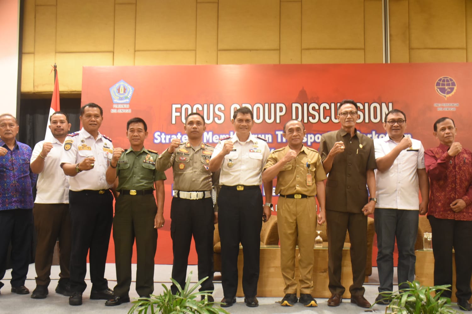 Bangun Transportasi Perkotaan, Pemkot Denpasar Gelar FGD Atasi Kemacetan Lalin