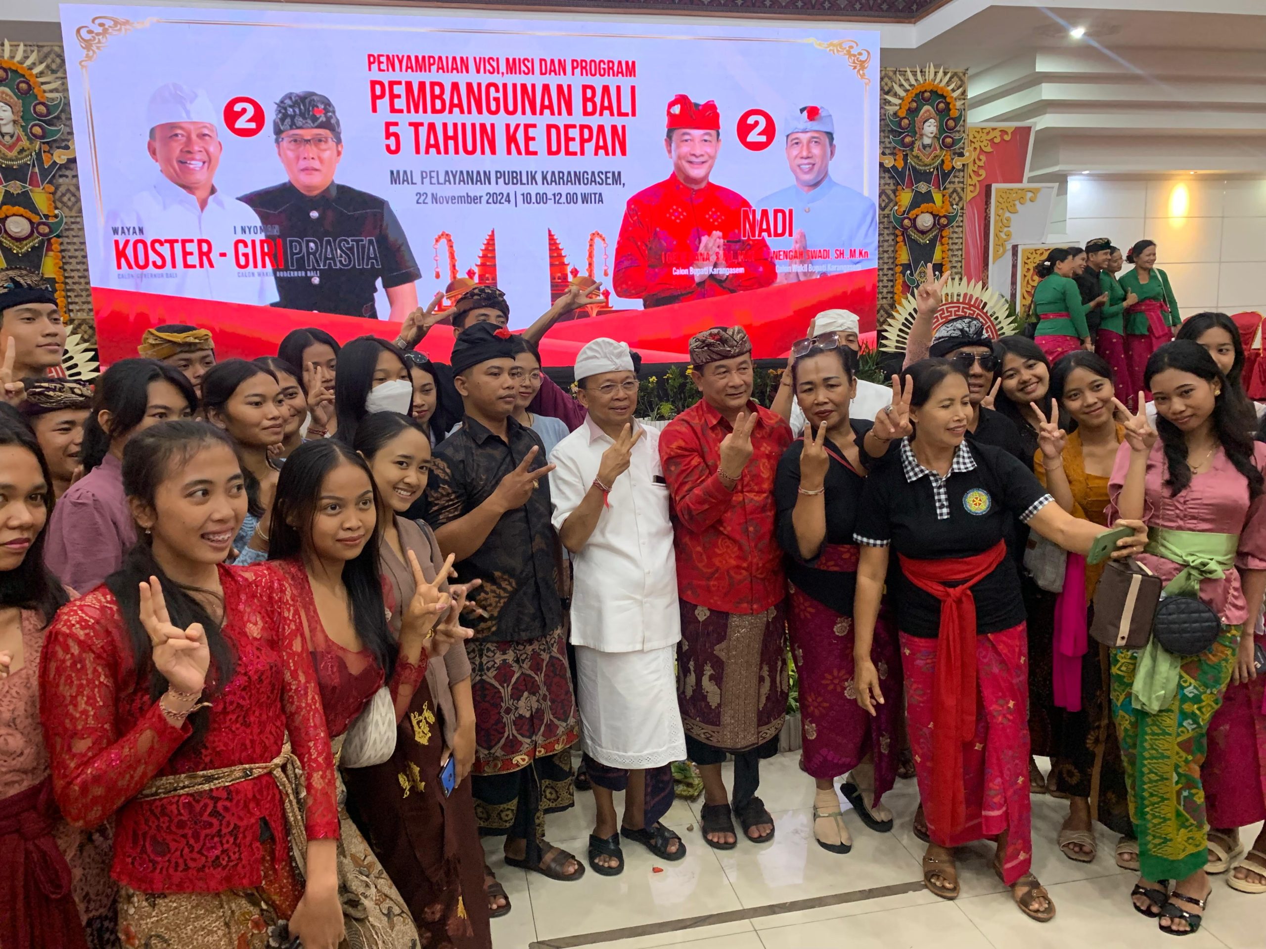 Koster-Giri Bisa Menang Diatas 60 Persen di Karangasem, Yowana Terinspirasi Figur Wayan Koster