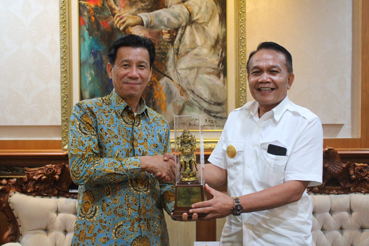 Pjs. Walikota Dewa Mahendra Terima Kunjungan Dubes Vietnam Untuk Indonesia