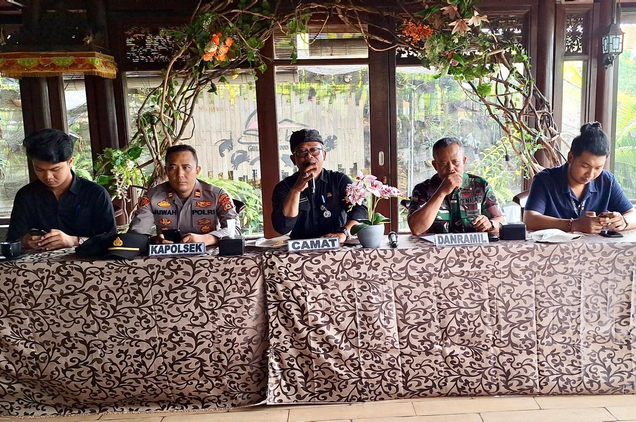 Wujudkan Pilkada Serentak Aman dan Damai, Kecamatan Denut Gelar Rakor Forkopimcam