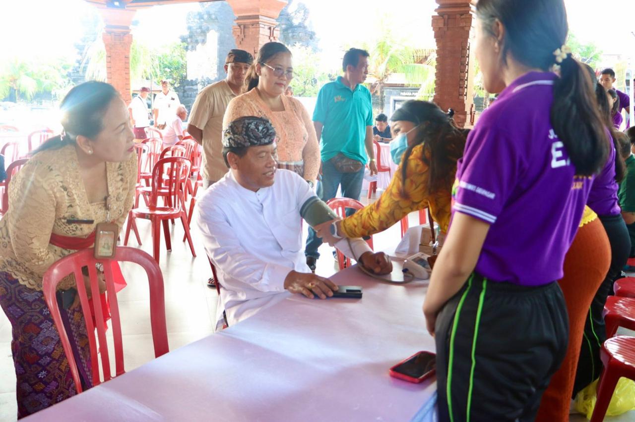 Peringati HKN, Pemkot Denpasar Gelar Safari Kesehatan di Suwung Batankendal