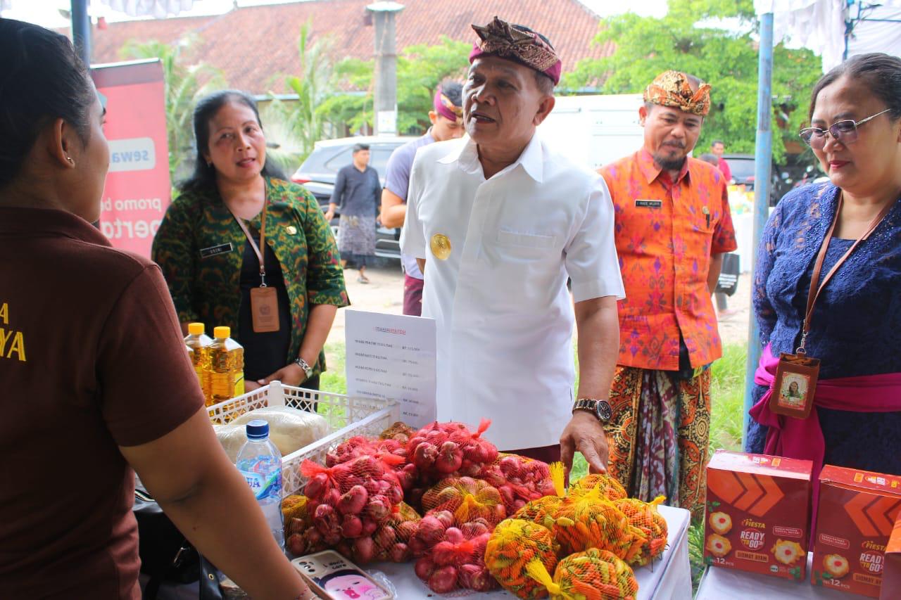 Pemkot Denpasar Gelar Pasar Murah di Gelogor Carik