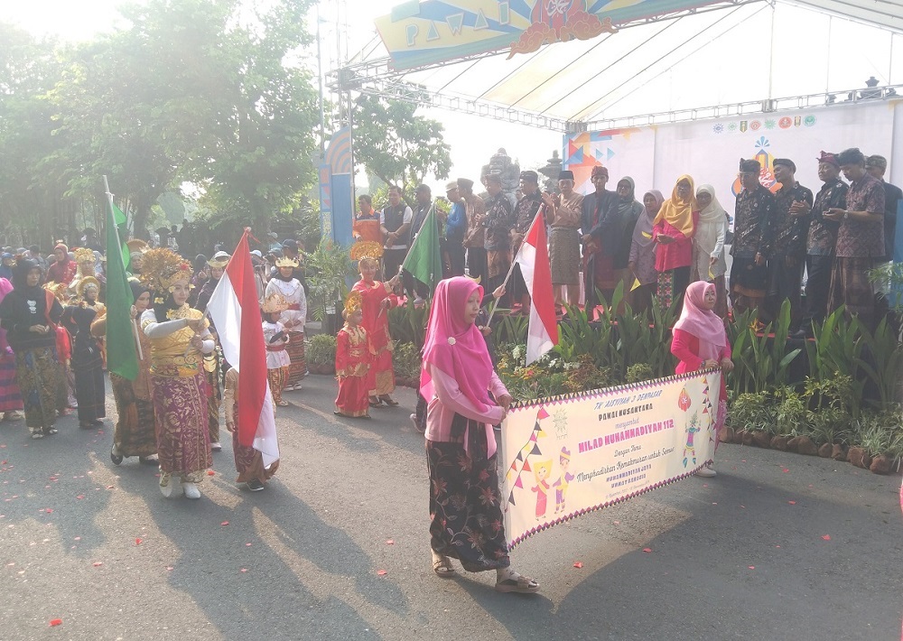 Lomba Pawai Budaya Meriahkan Milad Ke-112 Muhammadiyah di Denpasar
