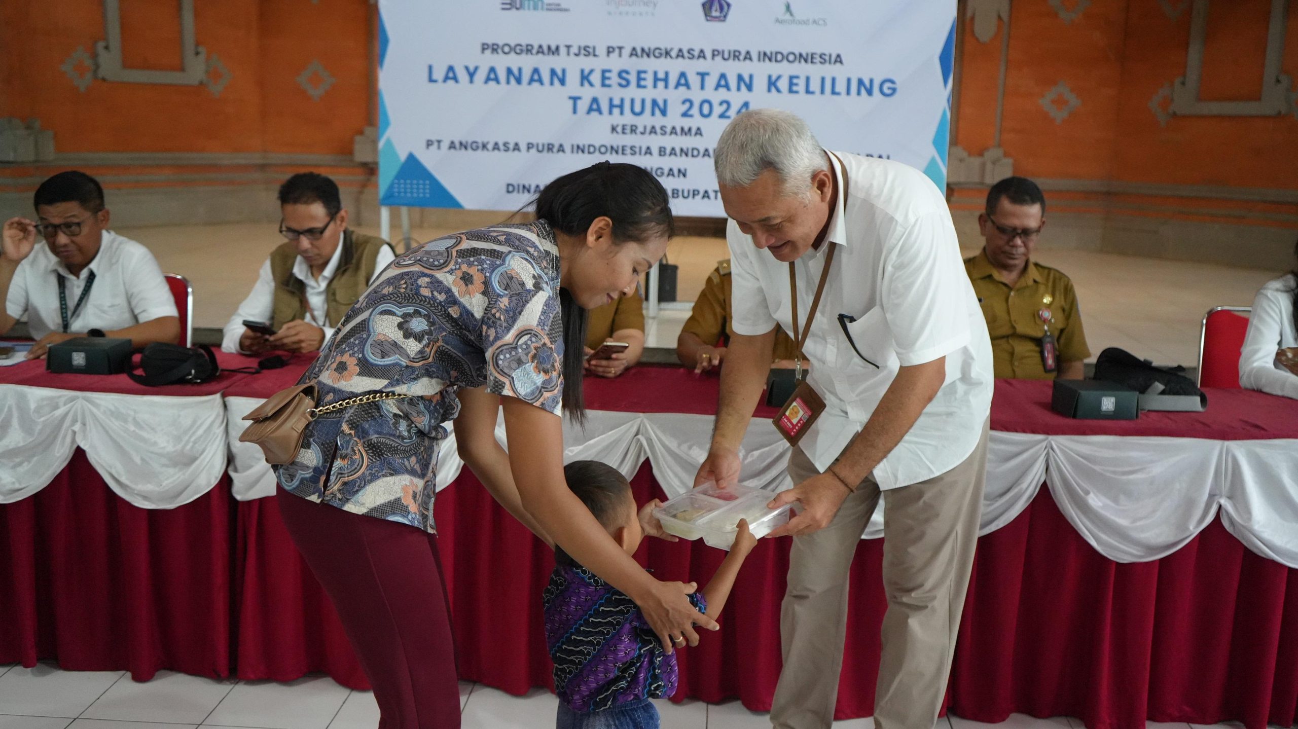 Gelar Kesehatan Keliling, Bandara I Gusti Ngurah Rai Dukung Pemerintah Kurangi Angka Stunting