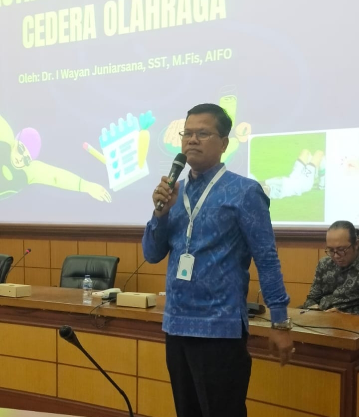 Prodi Magister Fisiologi Olahraga FK Unud Gelar Kuliah Tamu, Angkat Topik Nutrisi Pada Pemulihan Cedera
