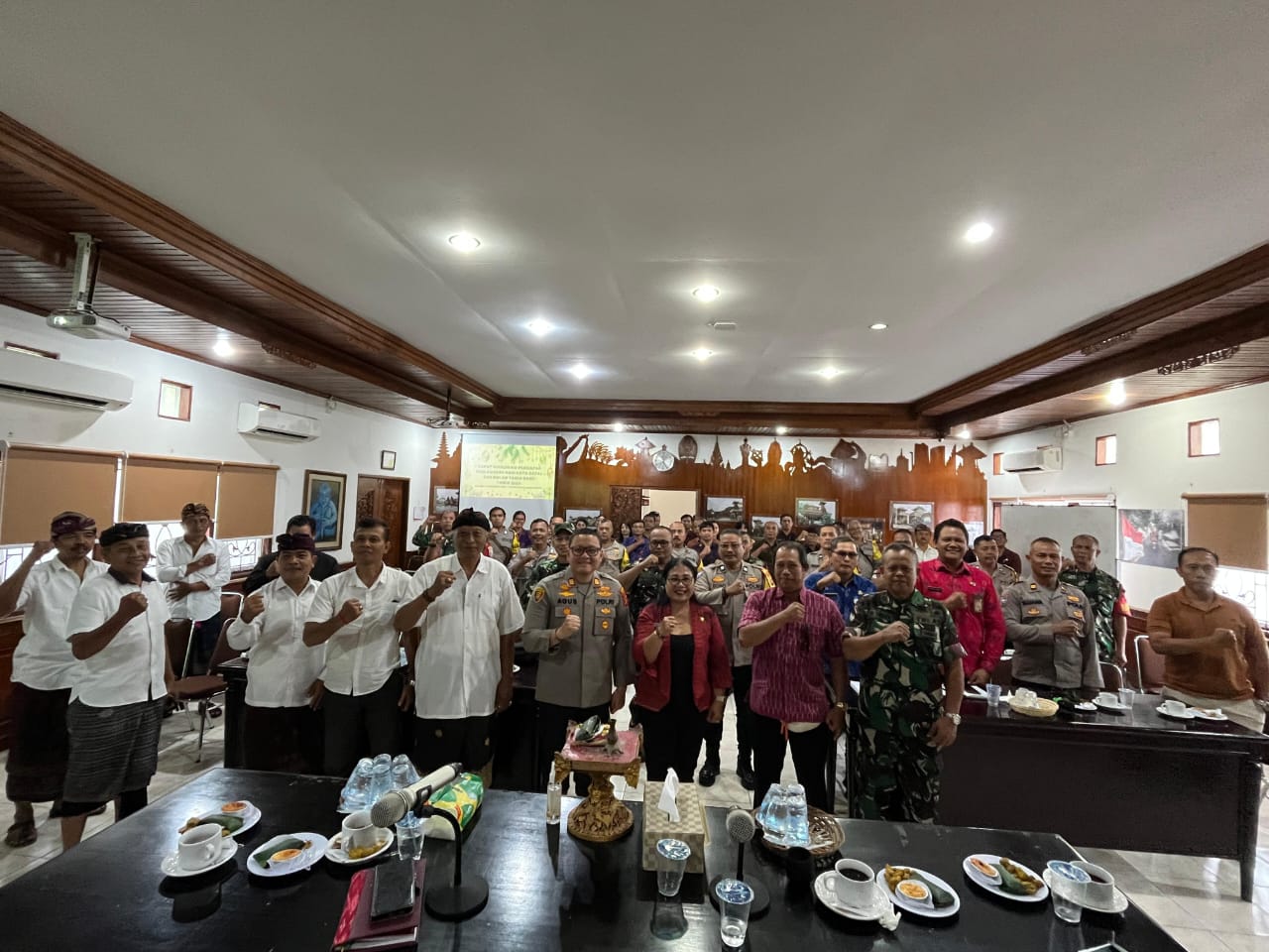 Dukung Pengamanan Nataru, Kecamatam Denpasar Timur Gelar Rapat Forkopimcam