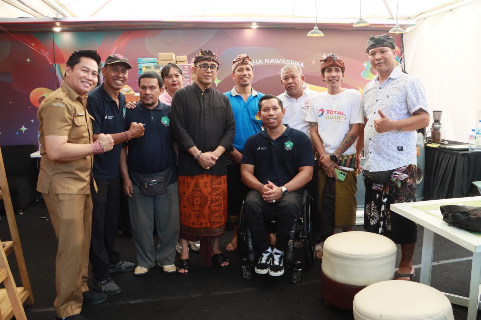 Wujudkan Kota Inklusi, Walikota Jaya Negara Beri Ruang Kreativitas Disabilitas di Ajang Denfest ke-17