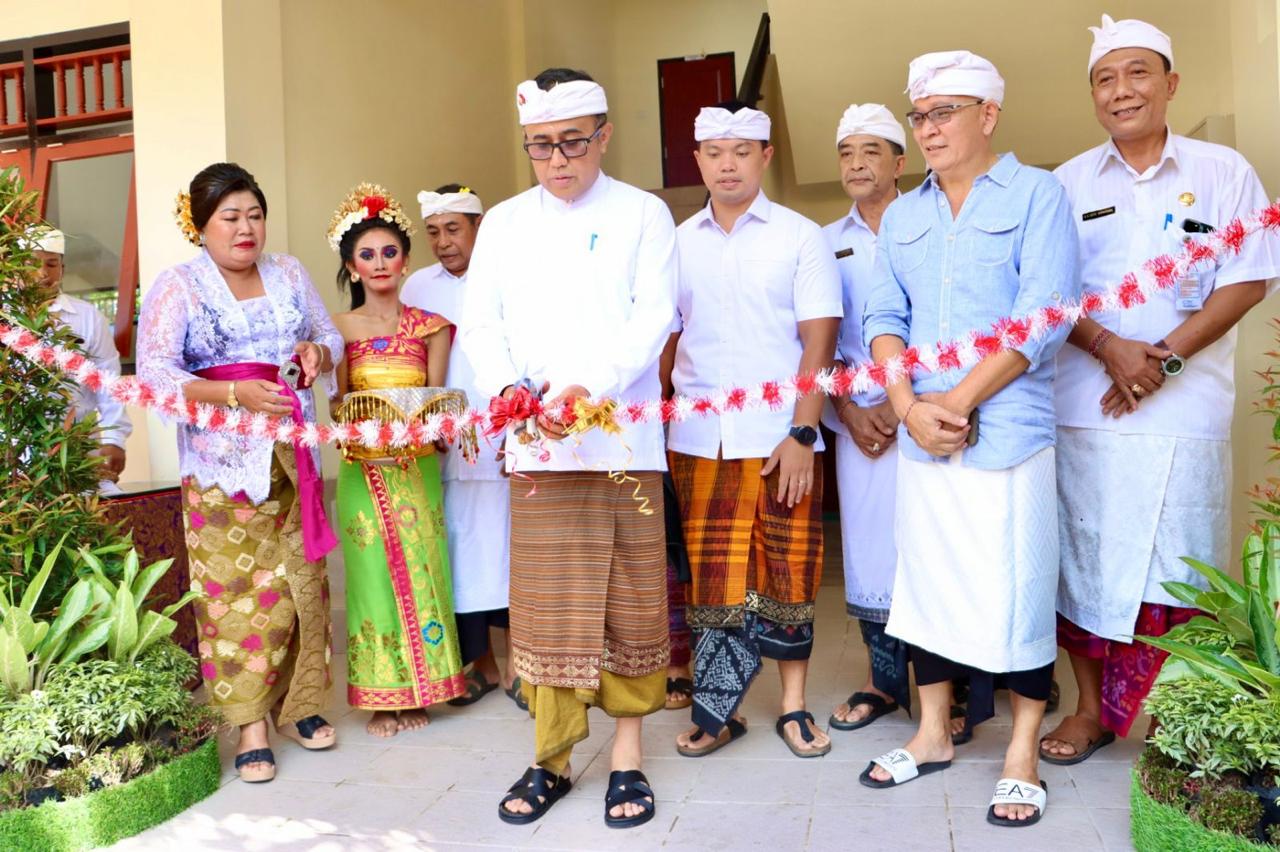 Gedung SDN 12 Sanur Diresmikan, Waliota Jaya Negara Minta Tingkatkan Pelayanan Pendidikan dan Prestasi Siswa