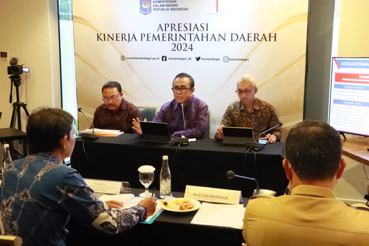 Walikota Jaya Negara Ikuti Penilaian Final Apresiasi Kinerja Pemerintah Daerah 2024