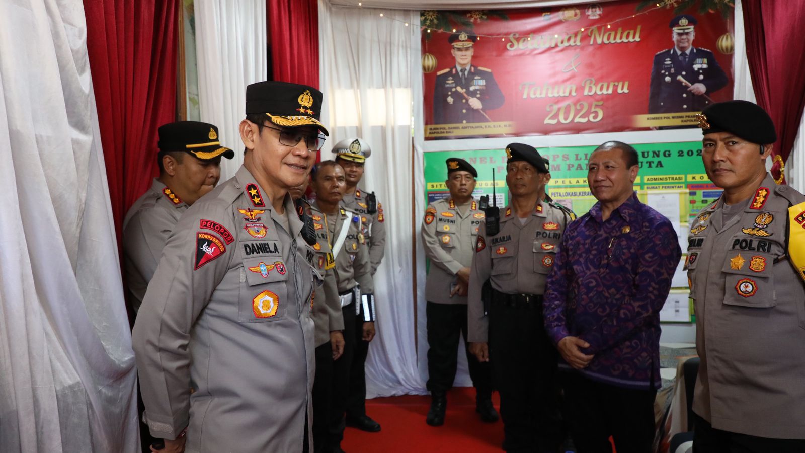 Pengamanan Nataru, Kapolda Bali Cek Pos Pengamanan Benoa