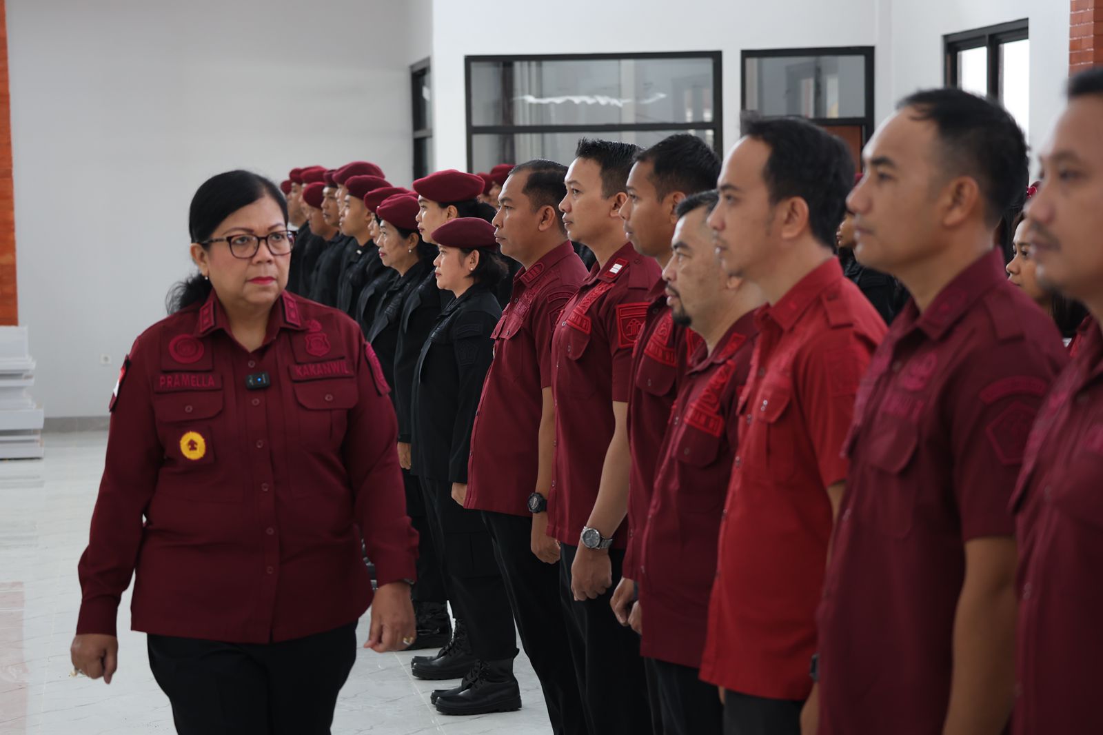 Kemenkumham Bali Gelar Apel Siaga Pengamanan Natal dan Tahun Baru 2025