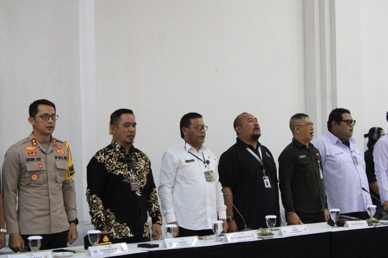 KPU Kota Denpasar Gelar Rapat Pleno Terbuka Rekapitulasi Pilkada Serentak