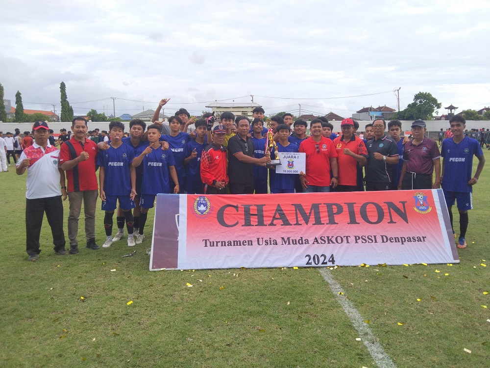 POPP Pegok Juara Turnamen U-17 Askot PSSI Denpasar