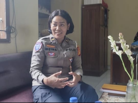Kanit Regiden Cristiana Dewi: Plat Nomor Ranmor Pakai Huruf Langgar Perpol