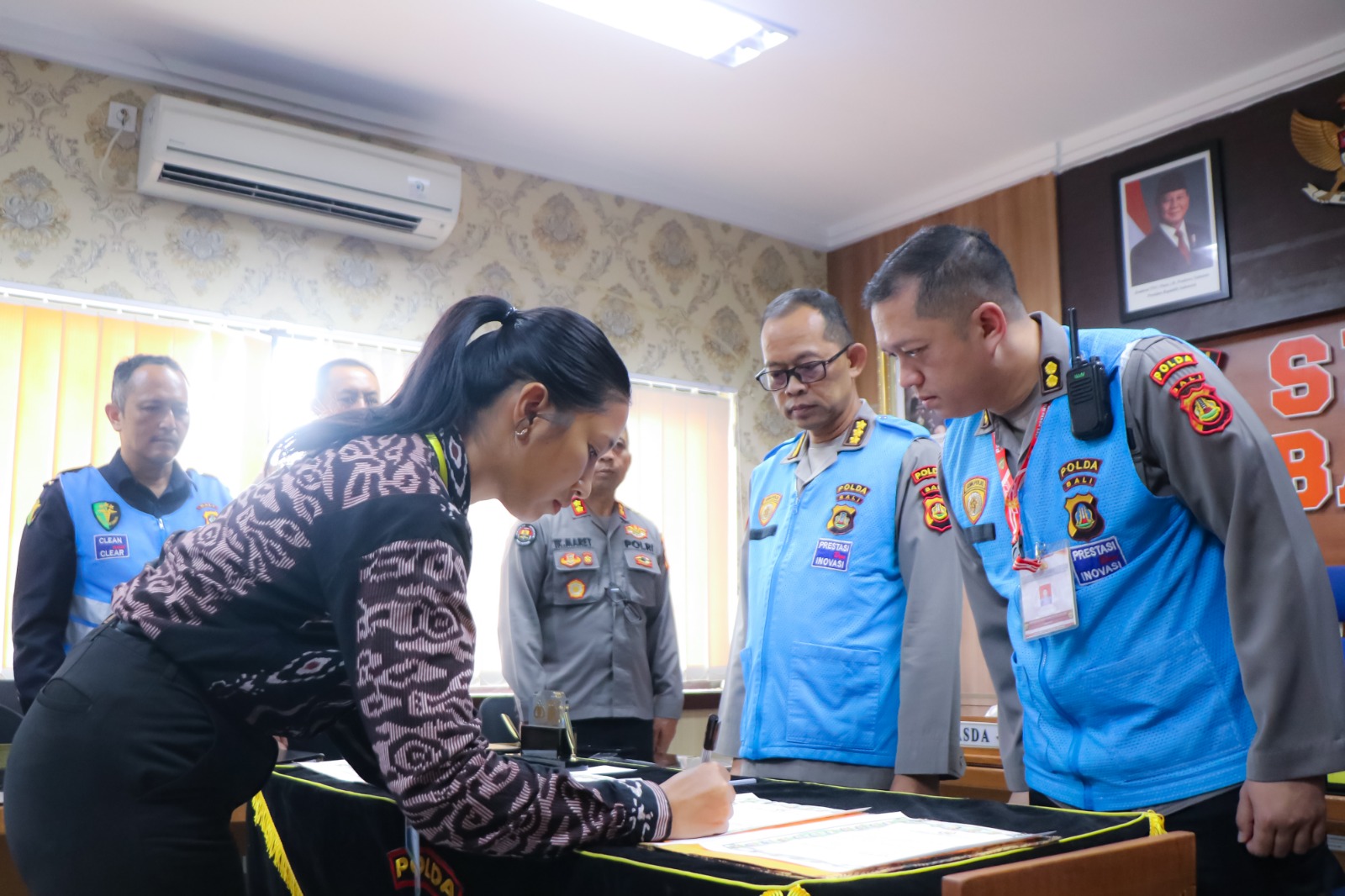Rekrutmen Polri SIPSS 2024, Polda Bali Tandatangani Pakta Integritas