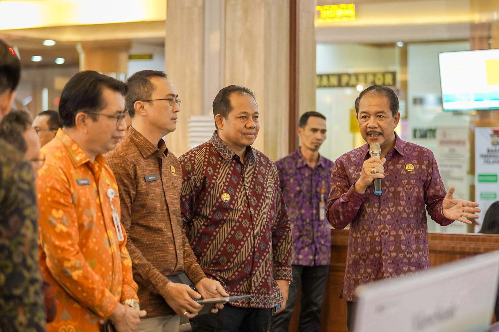 Diterima Pj. Sekda Badung, Pj. Gubernur Bali Apresiasi Layanan PBG MBR di MPP Badung