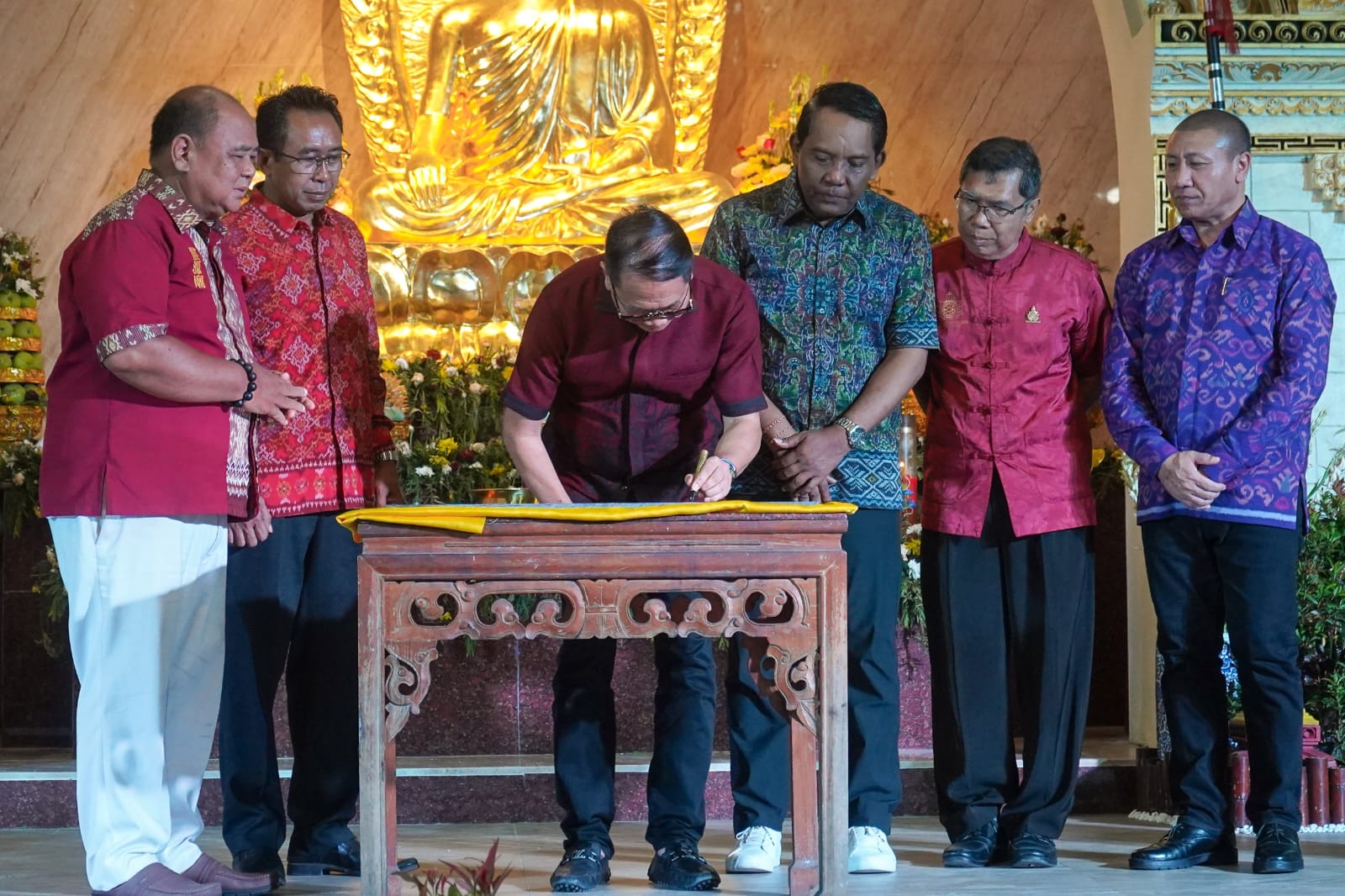 Wabup Suiasa Hadiri Peresmian Gedung Serbaguna Vihara Dharmayana Kuta