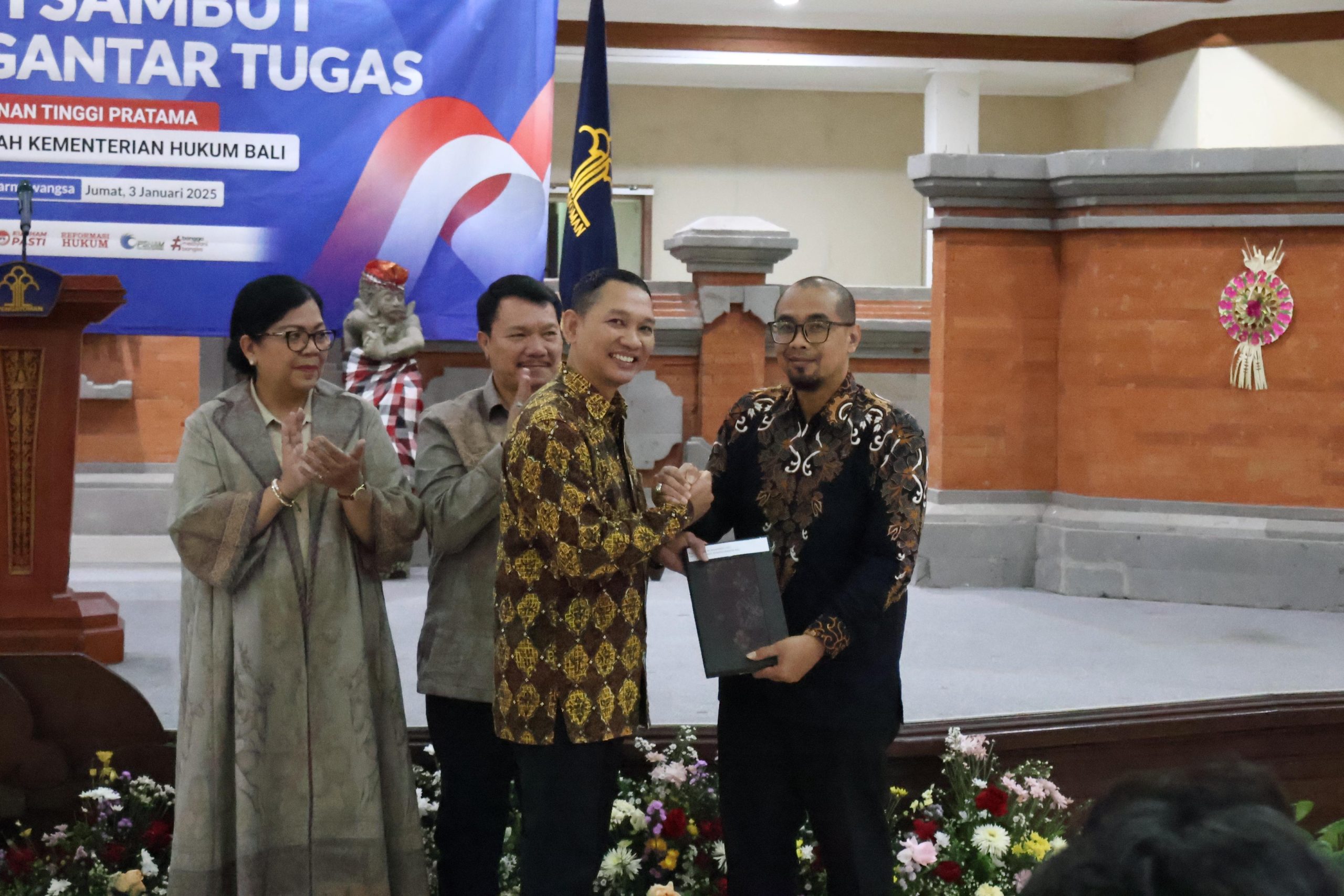 Wahyu Eka Putra Jabat Kakanwil Kemenkum Bali
