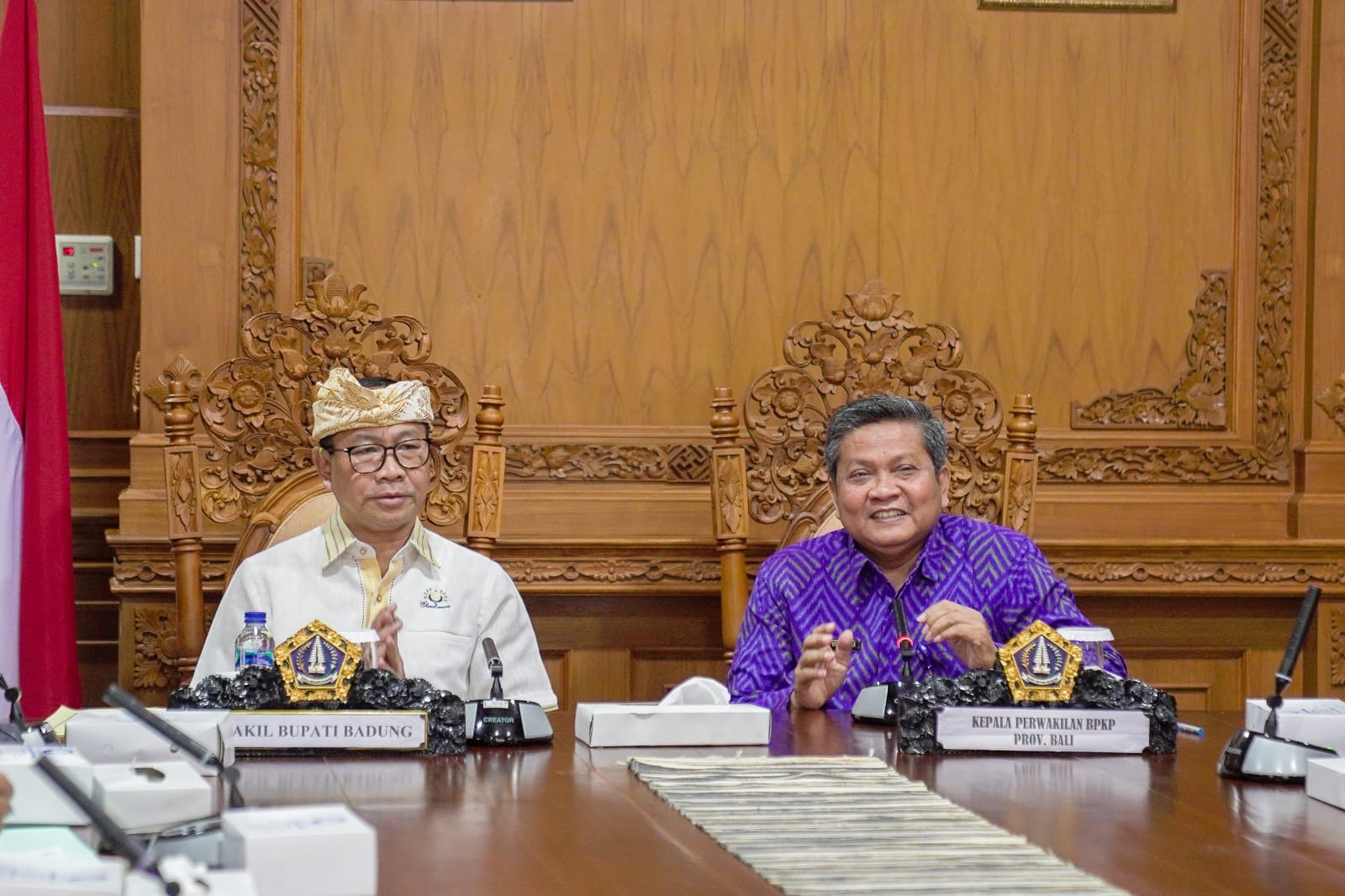Wabup Suiasa Terima Entry Meeting BPKP RI Perwakilan Bali