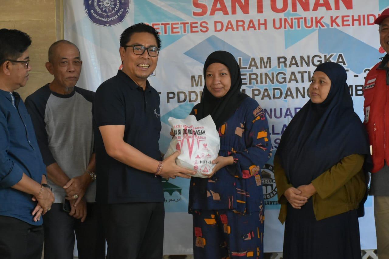 Wawali Arya Wibawa Apresiasi Donor Darah Unit PDDI Padangsambian