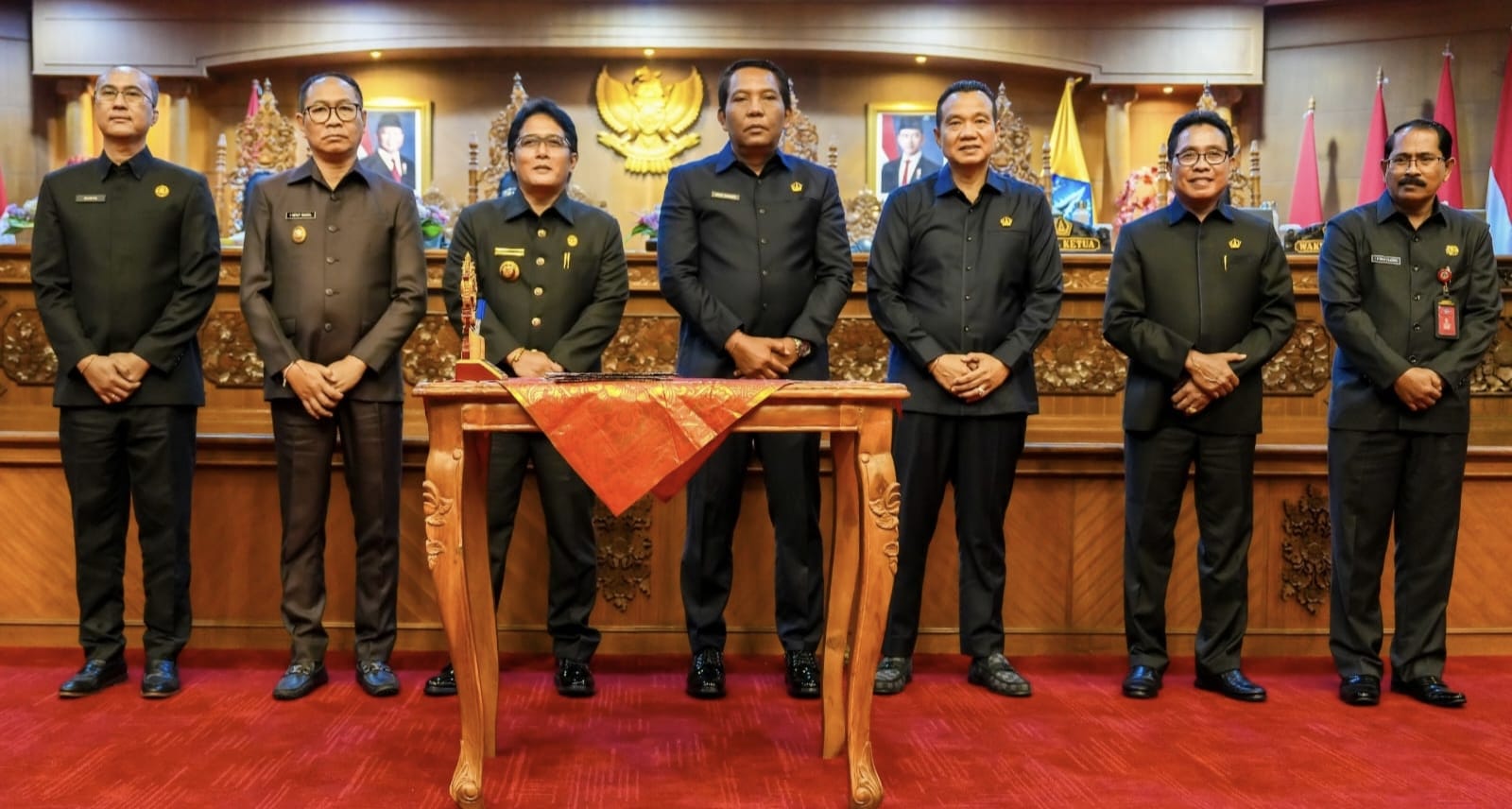 Rapat Paripurna Pengambilan Keputusan Terhadap Raperda RTRW Badung 2025-2045