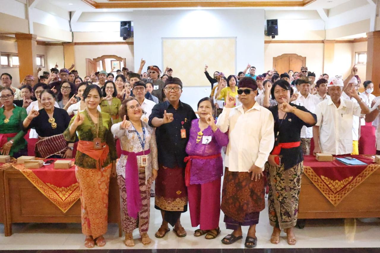 Pemkot Denpasar Gandeng Pertuni Gelar Utsawa Dharma Gita Penyandang Disabilitas