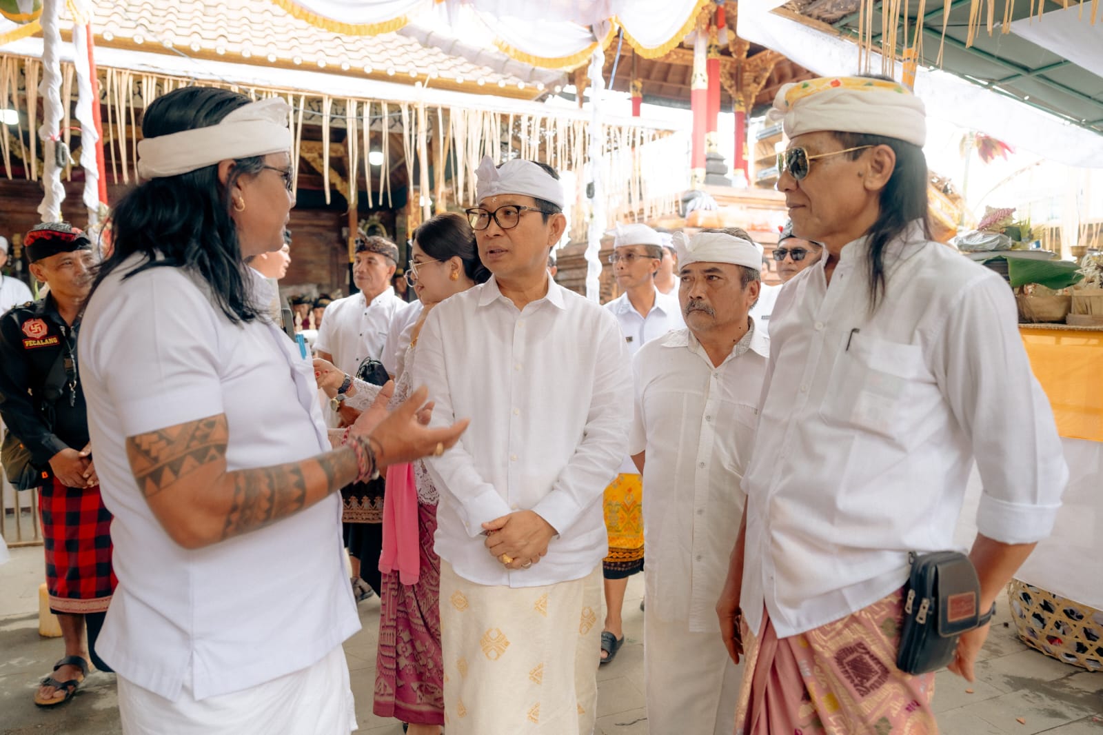 Bupati Adi Arnawa Hadiri Karya Pitra Yadnya, Atma Wedana Desa Adat Petang