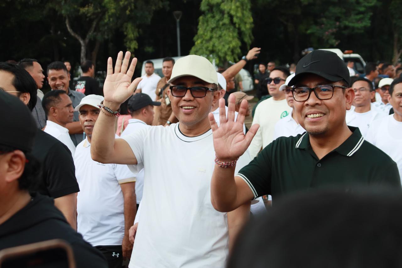 Jaya Negara dan Arya Wibawa Ikuti Gladi Pelantikan Kepala Daerah Serentak