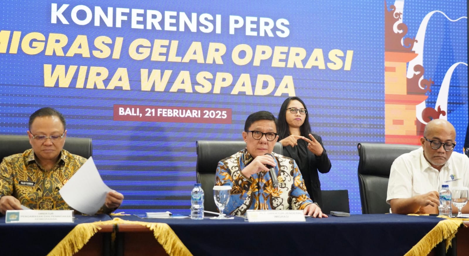 Imigrasi Gelar Operasi Wira Waspada Perdana 2025