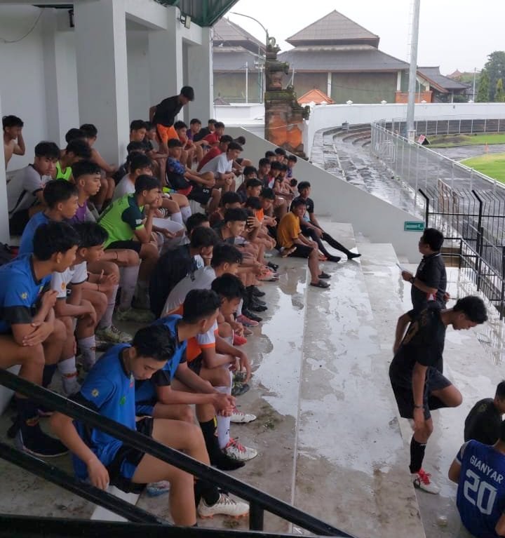 Hari Pertama Seleksi Terbuka, 66 Bersaing Masuk Tim Sepakbola Porprov Denpasar