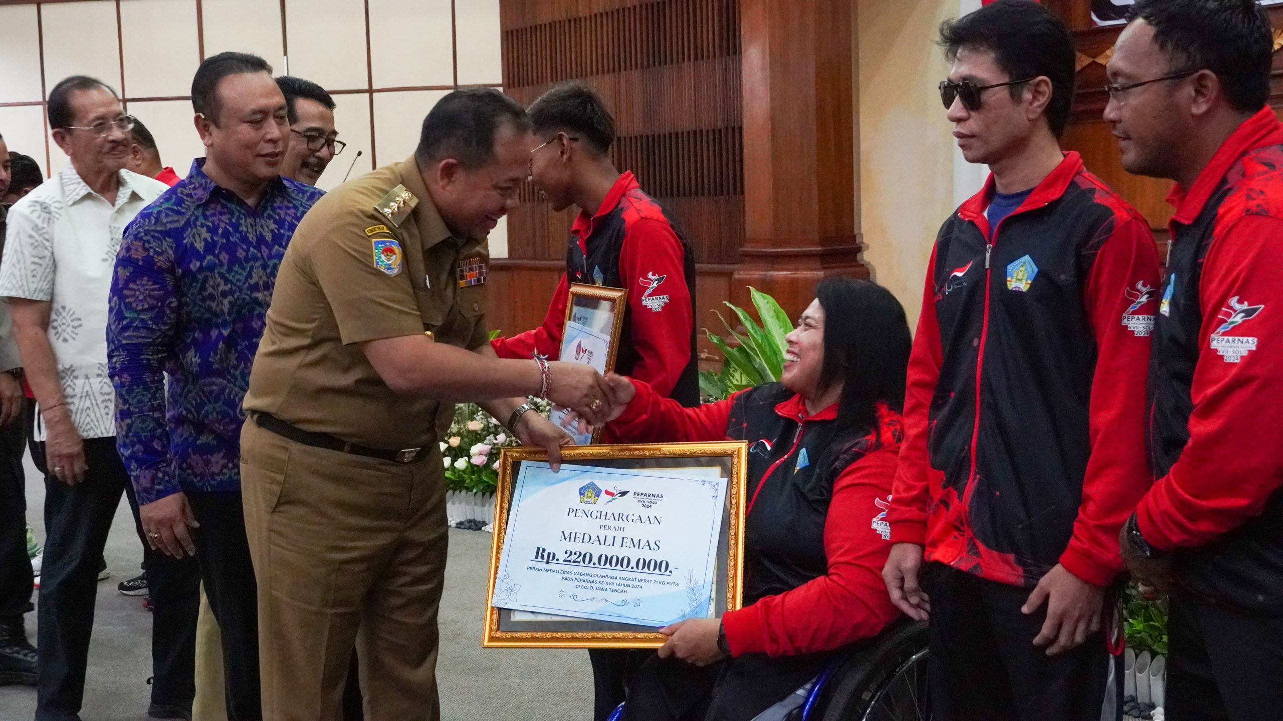 Pemprov Bali Gelontorkan Bonus Kepada Atlet Peraih Medali di PON Aceh-Sumut Rp51,96 Miliar