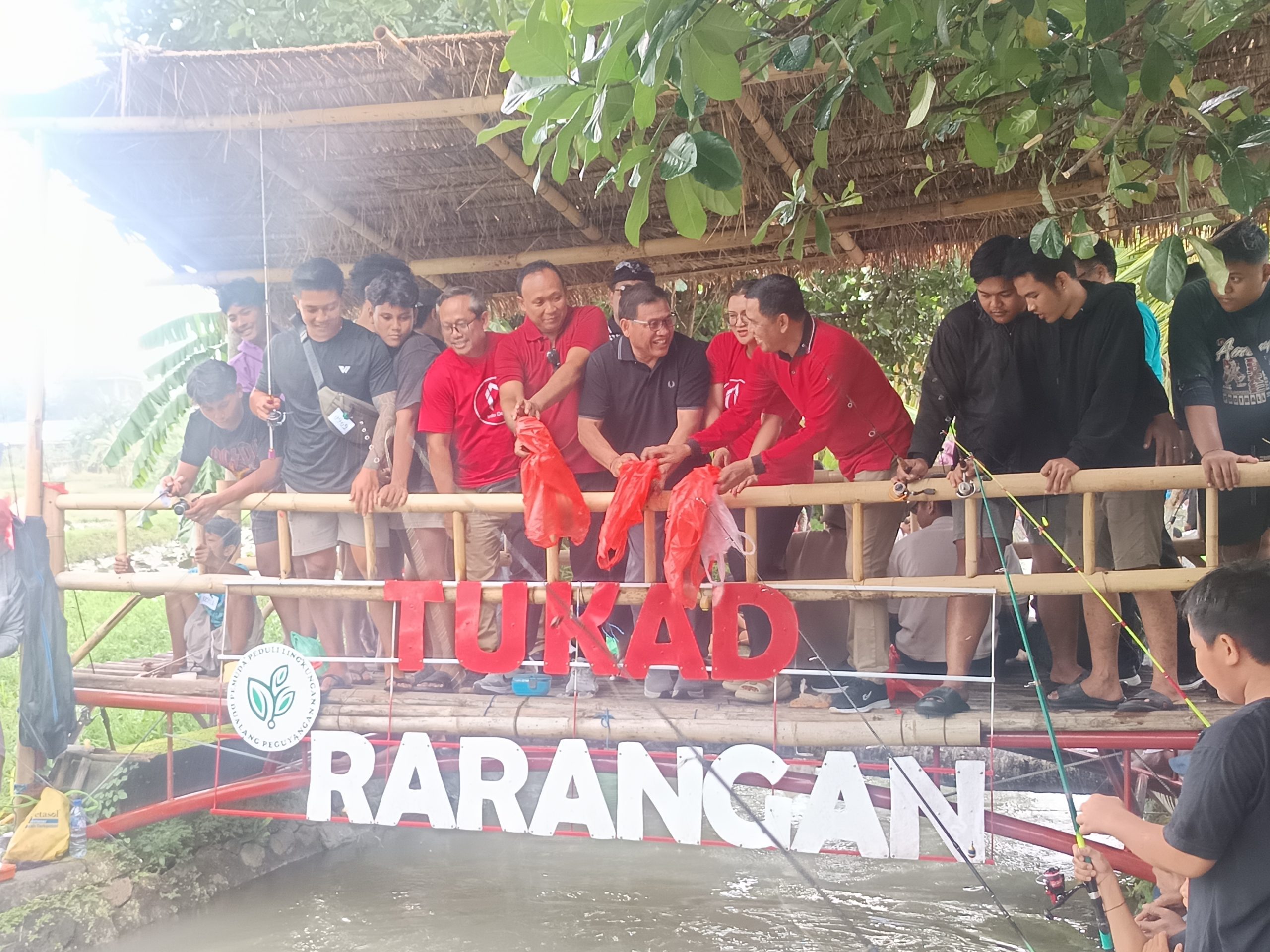 Sekda Alit Wiradana Buka Lomba Mancing ST Dharma Taru Jaya Semadi, Banjar Paang Tebel
