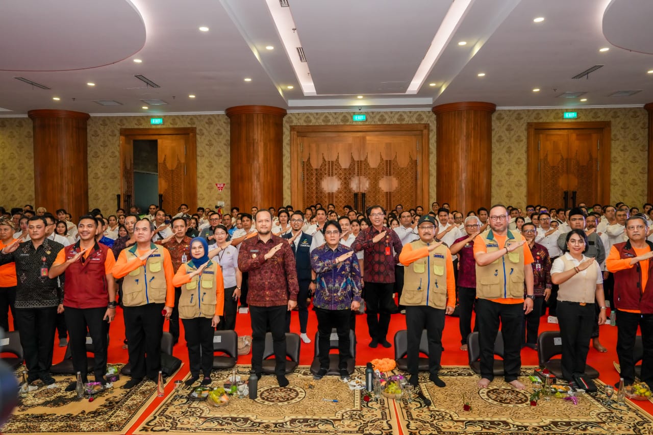 Wabup Alit Sucipta Hadiri Dialog Pilar-Pilar Sosial Bersama Mensos Saifullah Yusuf