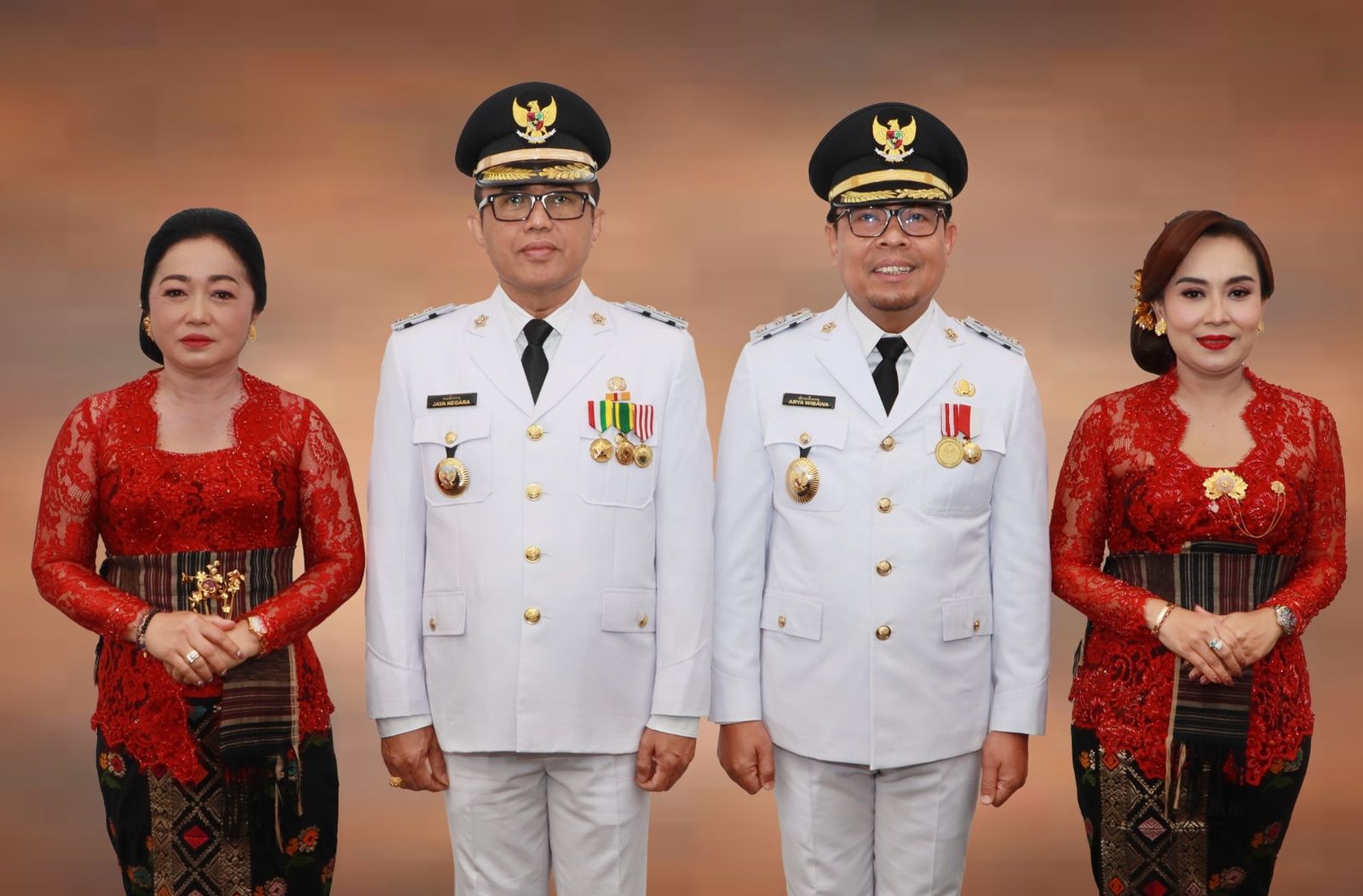 Jaya Negara dan Arya Wibawa Kembali Dilantik Sebagai Walikota dan Wakil Walikota Denpasar