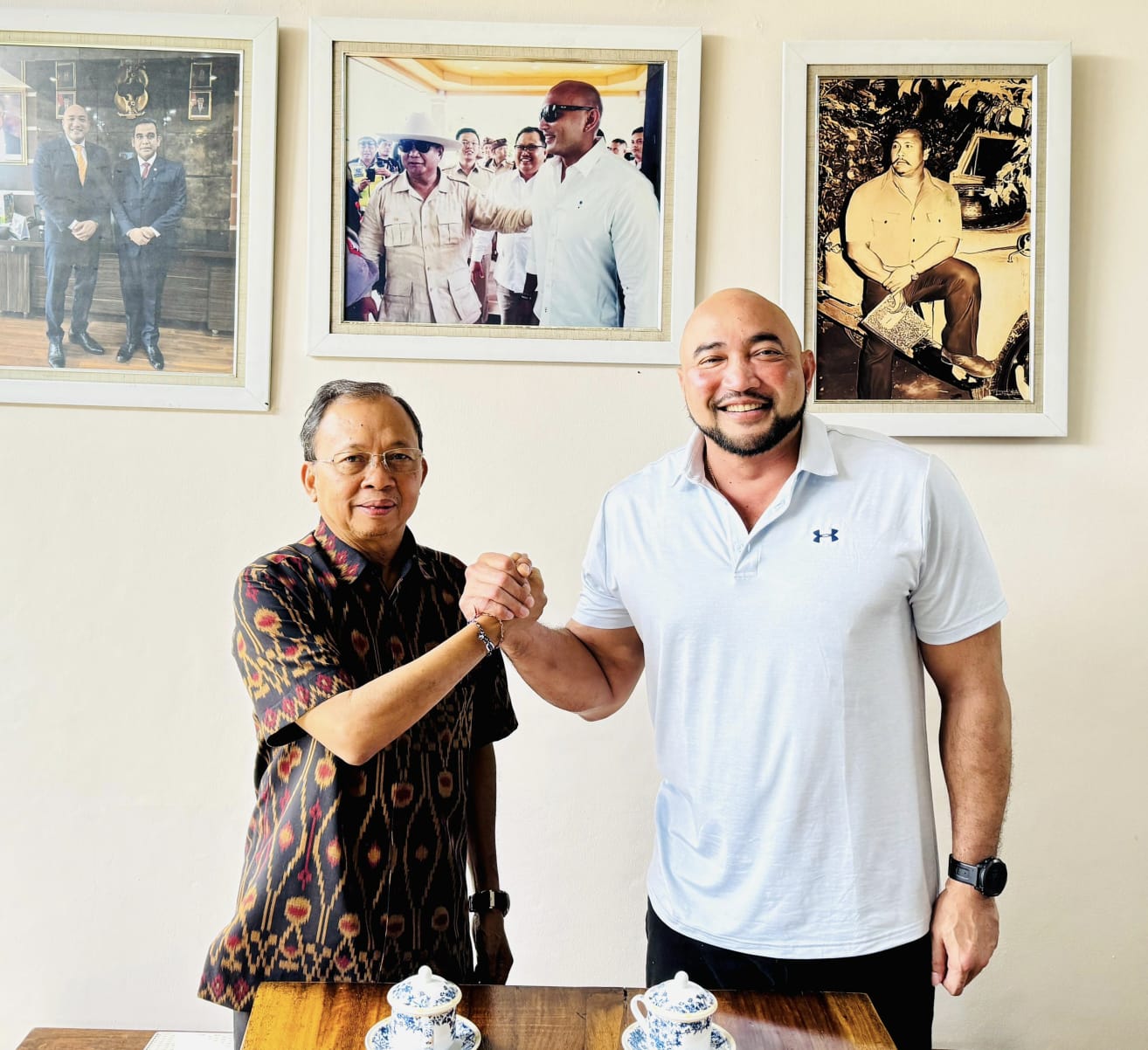 Pertemuan Koster dan De Gadjah Penuh Kekeluargaan, Ajak Krama Bali Bersatu Dukung Pembangunan Pro Rakyat