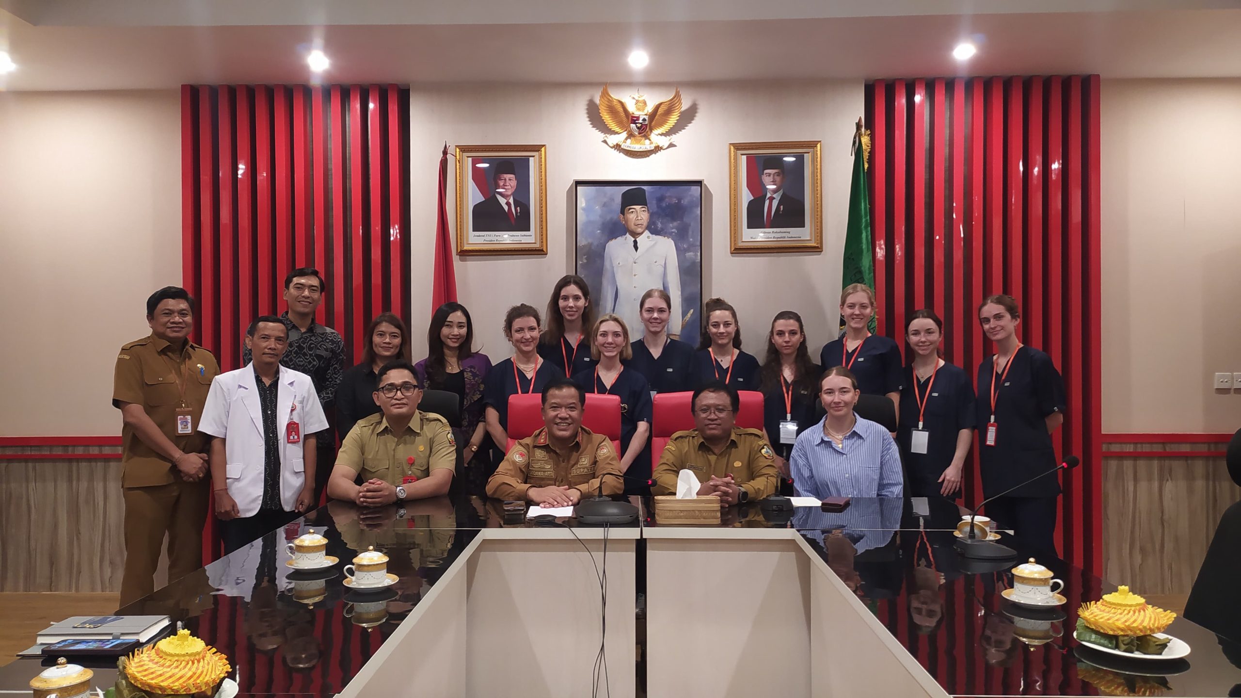Bupati Bangli Terima Rombongan Dokter Koas dari Jerman