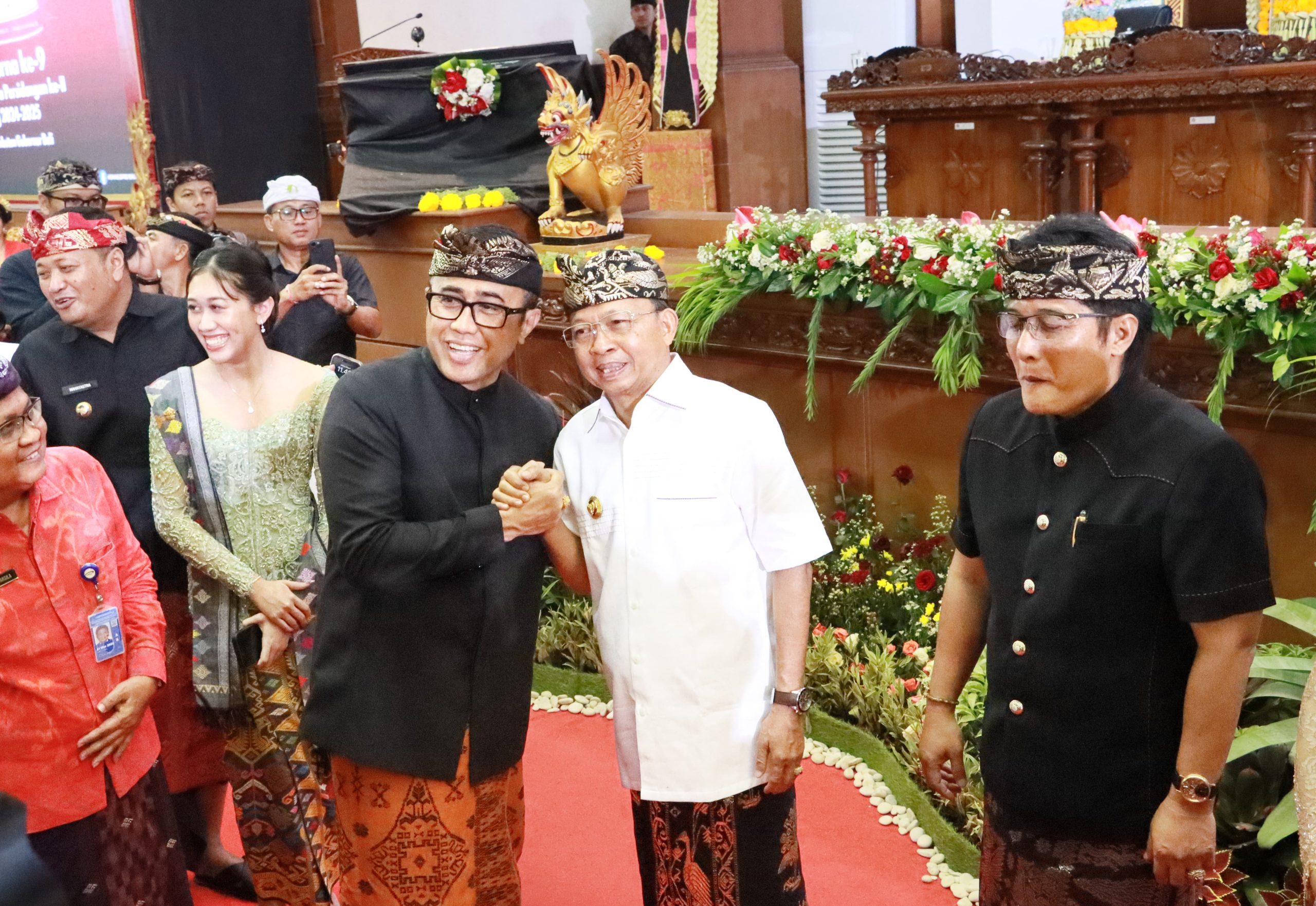 Sidang Penyampaian Pidato Perdana Gubernur Bali, Walikota Jaya Negara Bangun Sinergitas dan Wujudkan Pembangunan Berkelanjutan