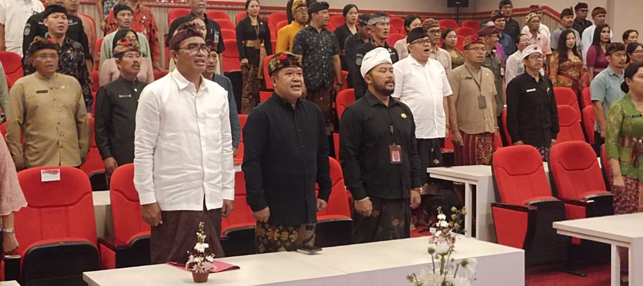 Bupati Sedana Arta Hadiri Forum Konsultasi Publik Rancangan Awal RPJMD 2025-2029