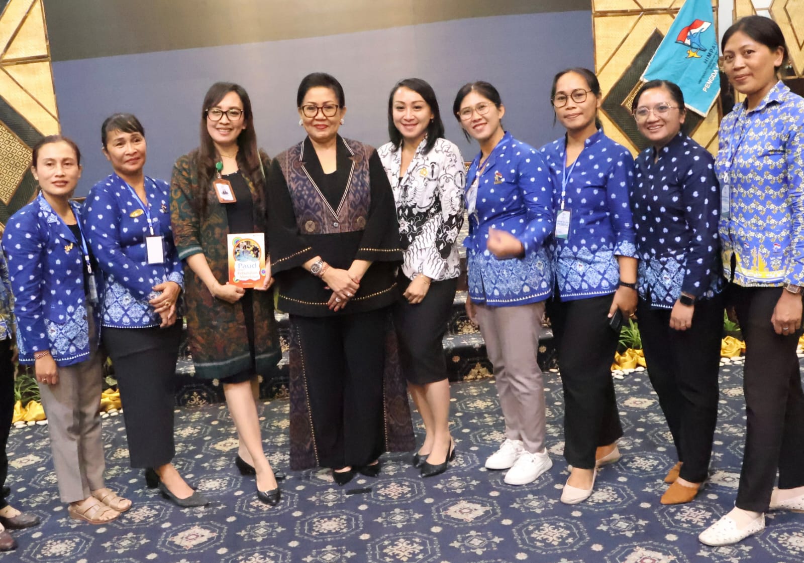 Buka Rakor Himpaudi Bali, Putri Koster Sampaikan Peran Penting Guru PAUD