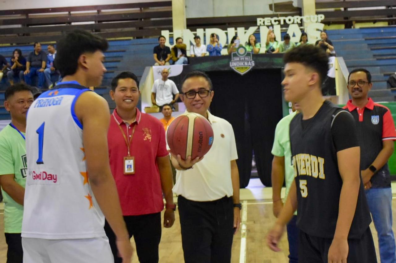 Walikota Jaya Negara Buka Turnamen Basket Bank BPD Bali-Rektor Undiknas