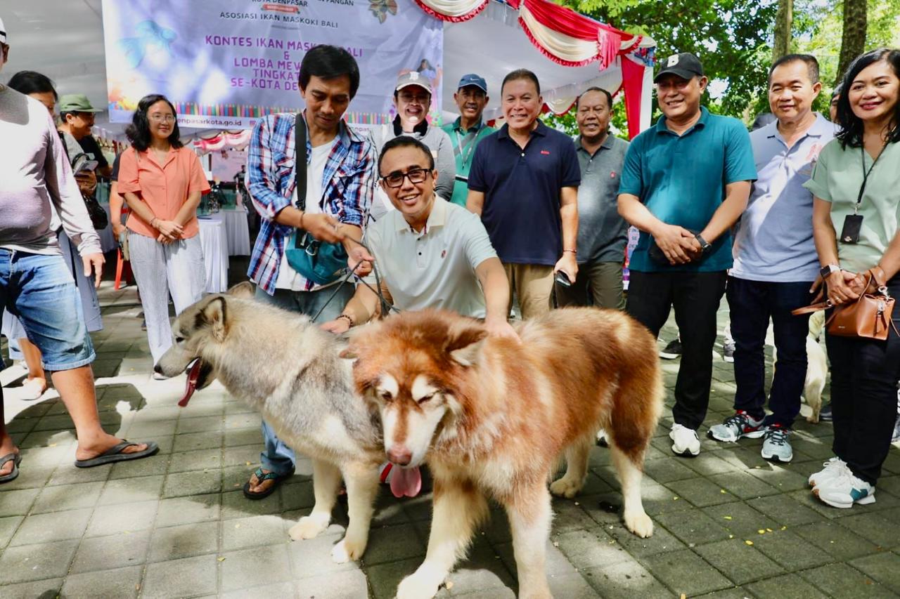 Meriahkan HUT ke-237, Pemkot Denpasar Gelar Weekend Dog Festival dan Kontes Ikan Mas Koki