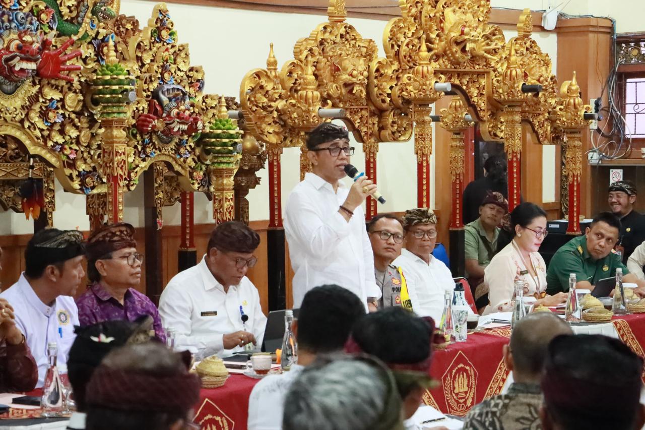 Sepakati Keputusan Bersama Rangkaian Hari Suci Nyepi, Walikota Jaya Negara Jaga Budaya dan Kerukunan Umat Beragama