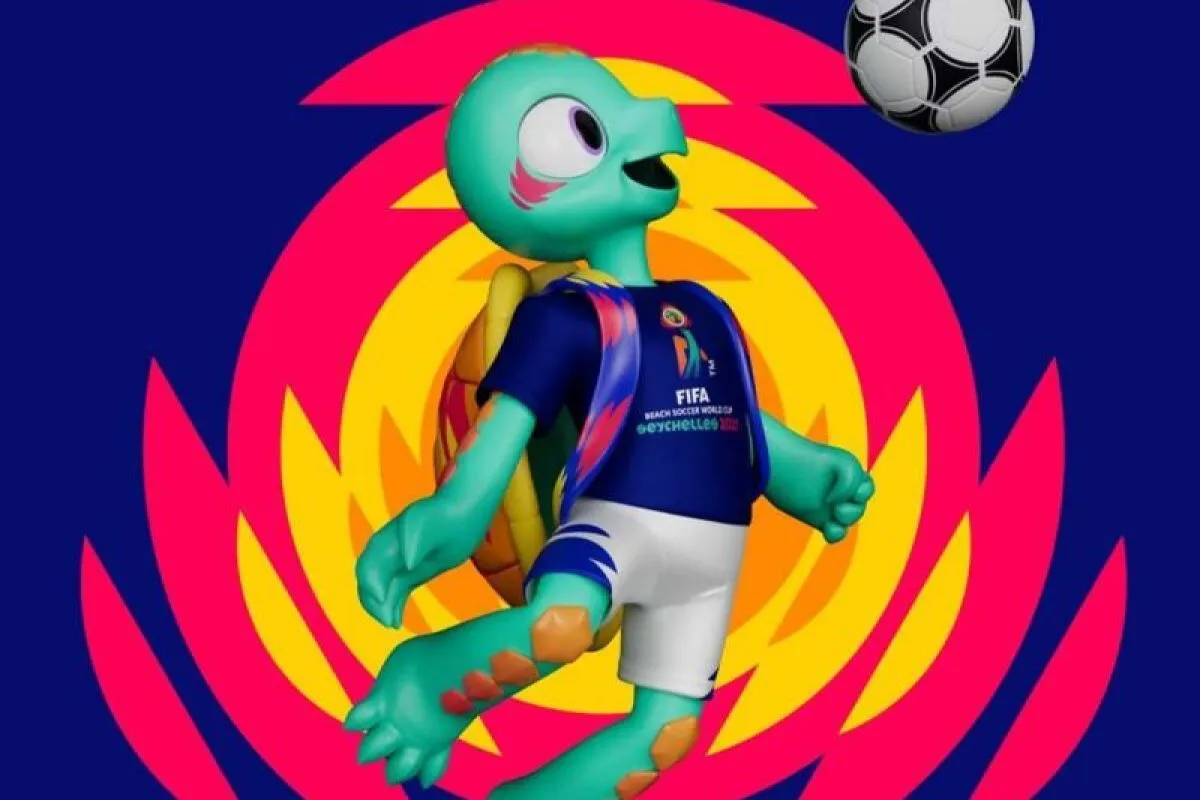 FIFA Luncurkan Maskot Piala Dunia Sepak Bola Pantai 2025 Seychelles