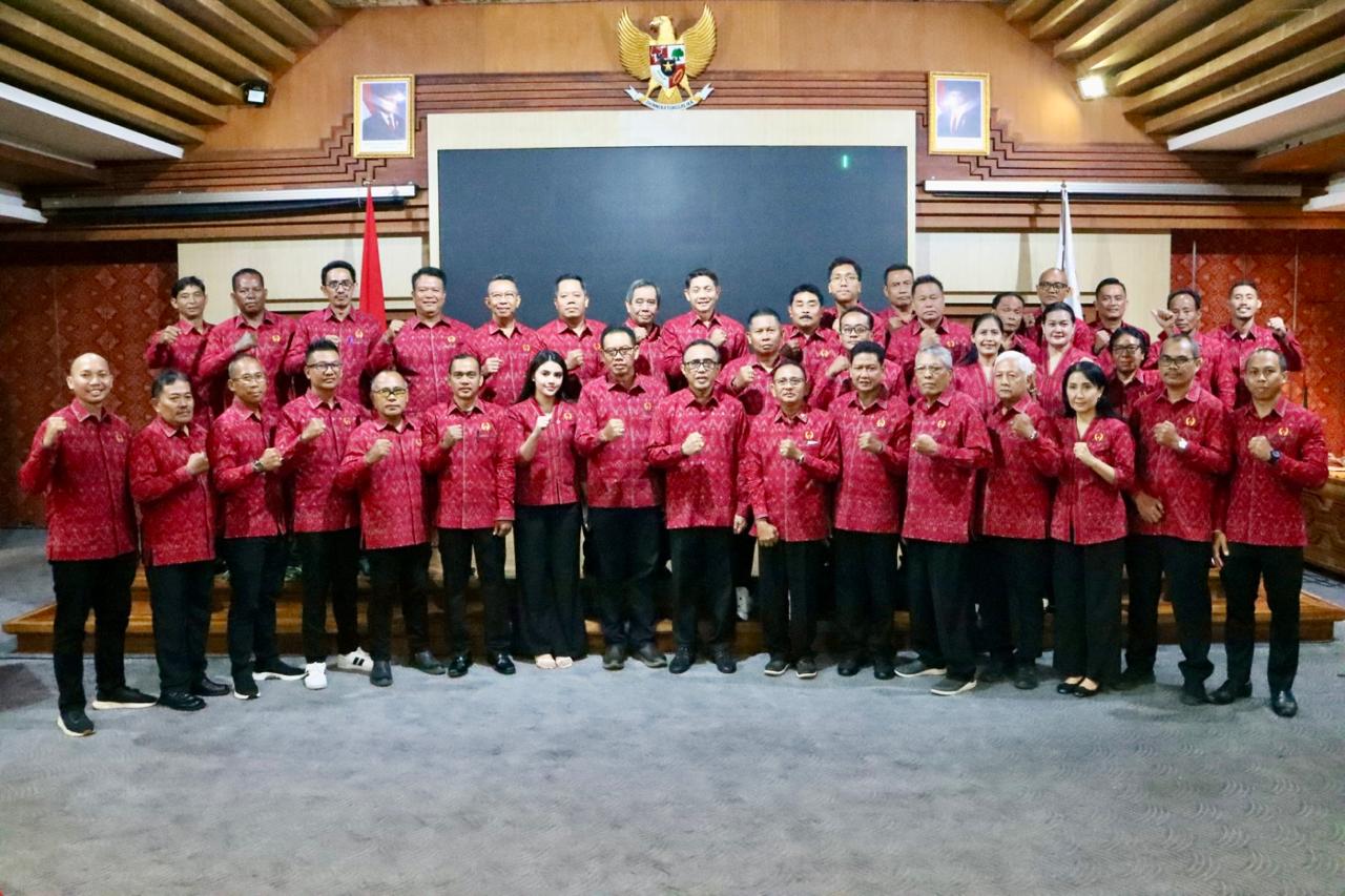 Pengurus KONI Kota Denpasar 2025-2029 Dikukuhkan, Walikota Jaya Negara Minta Kontribusi Kemajuan Olahraga