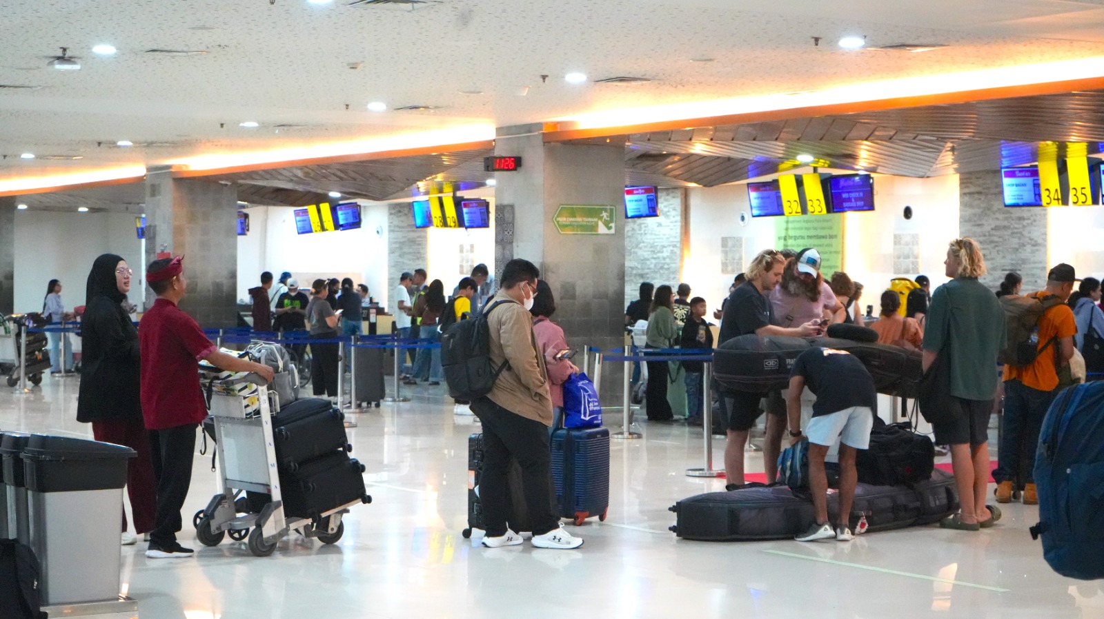 Lima Hari Posko Lebaran Berjalan, Penumpang Bandara I Gusti Ngurah Rai Masih Landai
