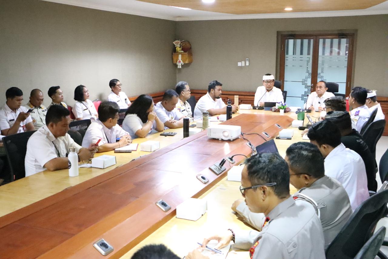 Pertemuan Teknik Kasanga Fest 2025, Wawali Arya Wibawa Pastikan Kantong Parkir dan Shuttle Bus Pengunjung