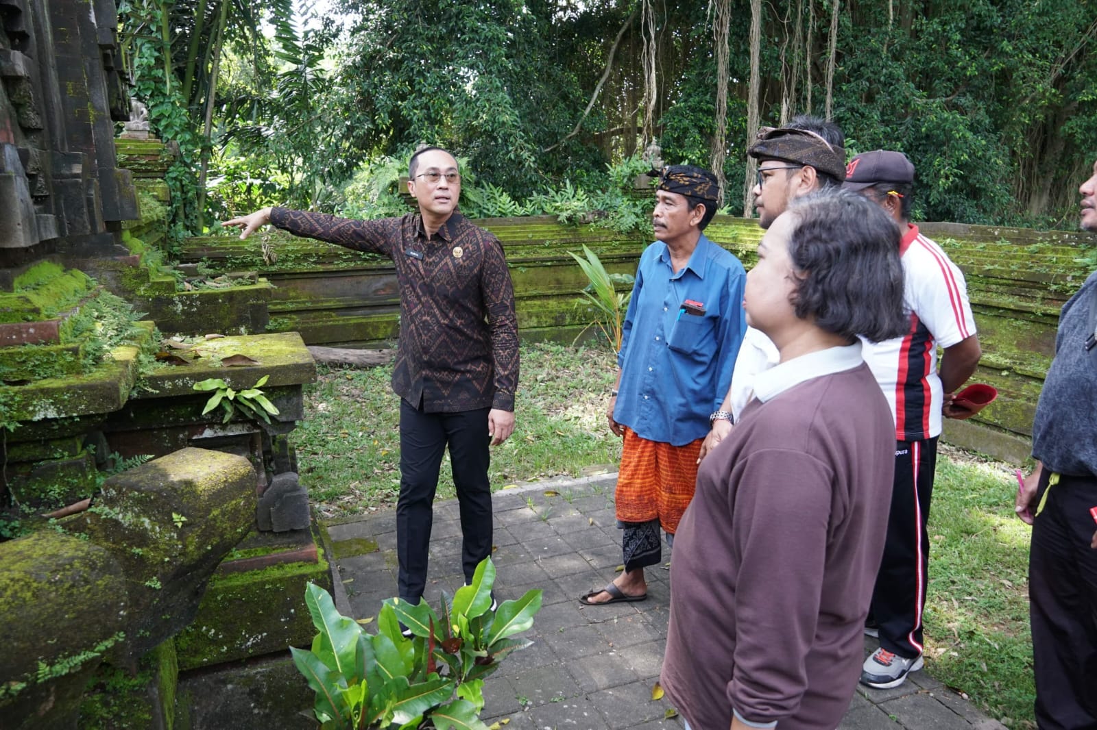 Sekda Surya Suamba Kunjungi Rencana Pembangunan Museum Yadnya dan Dewi Sulangai